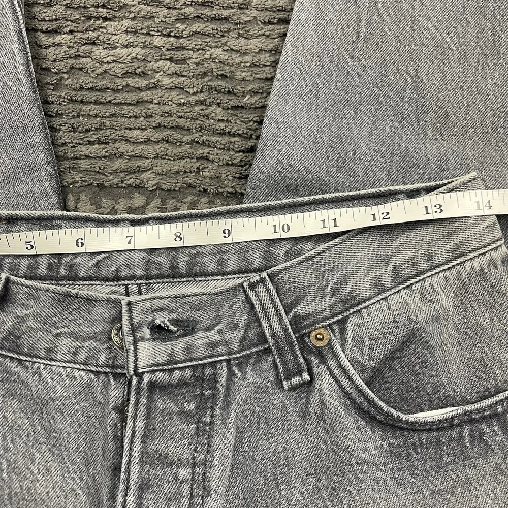 Vintage‎ Levi's 501 Women's 28x29 Jeans USA Made Black Gray Stonewash Denim 90s